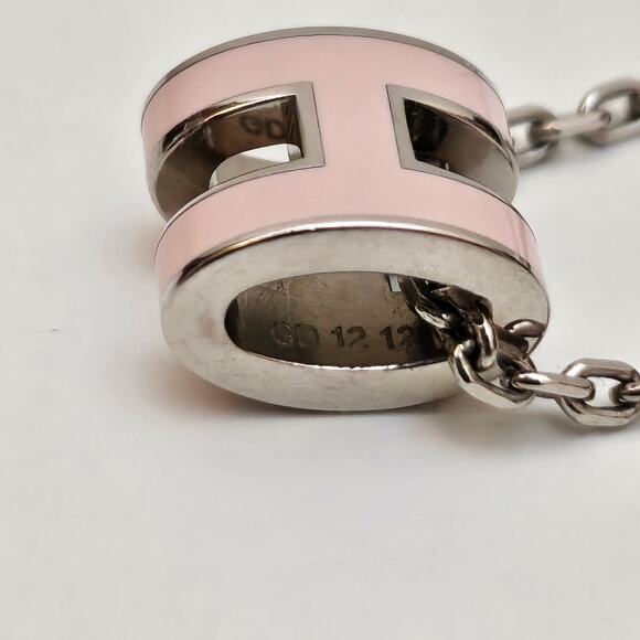SOLD Hermes Mini Pop H Pendant Pink - Picture 5 of 5
